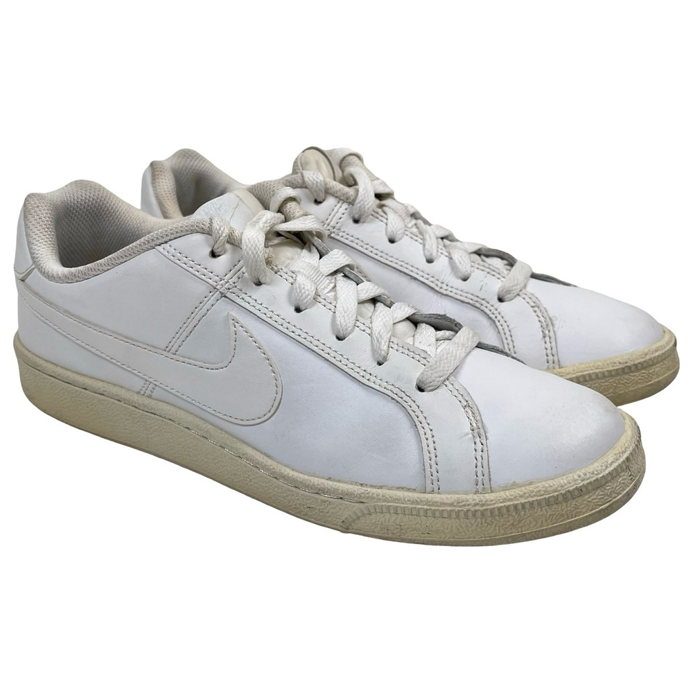 Nike Court Royale Sneakers Womens Size 8.5 White Low Top Leather Tennis Shoes